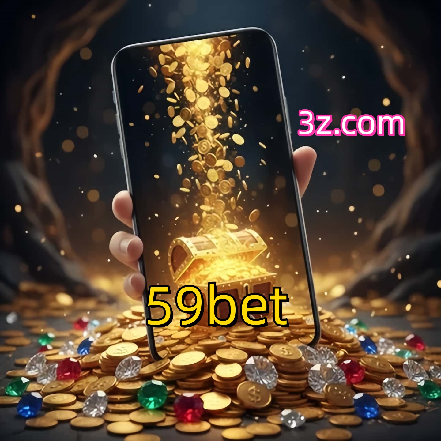 Interface moderna de login do 59betip.com